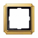 SE Merten SD Antik Золото (Блестящая латунь) Рамка 1-ая