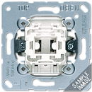 JUNG Мех Выключатель 1-клавишный кнопочный (1 НО контакт)(531U)