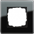 Рамка 1-ая Esprit Glass C Gira Черное стекло