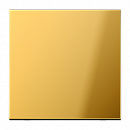 JUNG LS 990 Блеск золота Накладка светорегулятора/выключателя нажимного (GO1561.07)