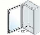 Корпус шкафа (дверь со стеклом) 500х400х250