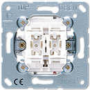 JUNG Мех Выключатель жалюзийный кнопочный с мех блокировкой (539VU)