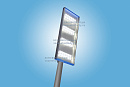 Уличный светодиодный светильник Сапфир 100 W-13000 Lm Д  IP67                                       