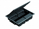 Simon Connect Серый Люк на 4 Cima-модуля 45х45 мм,горизонт.подключ., глуб. 69 мм